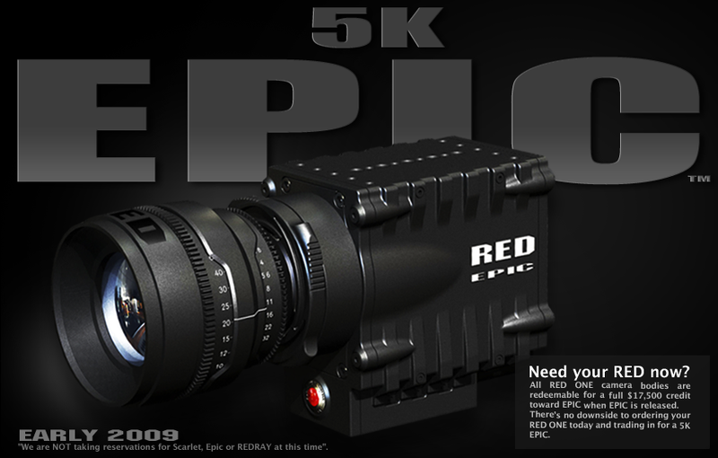 Illustration for article titled RED Launches 5K RED EPIC Flagship Camera